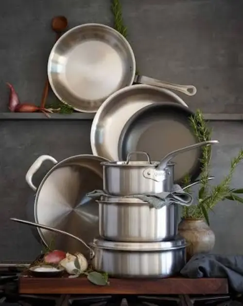 2. 5-Ply Stainless Steel 6-Piece Set
