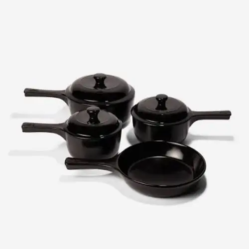 Ceramic Saucepan Set