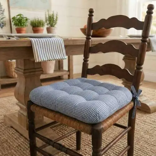 Dining Chair Cushions with Ties