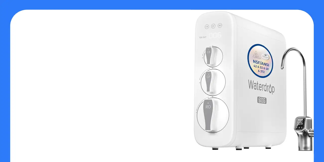 Waterdrop G3P600 vs G3P800: What $140 Actually Buys